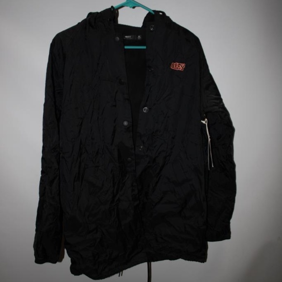 Obey Other - OBEY WATER RESISTANT WINDBREAKER NWT 70.00
